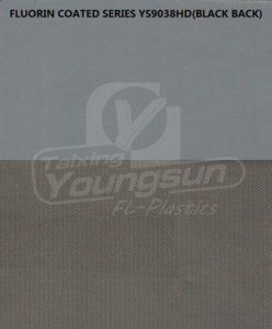 16.5 oz One side PTFE impregnated fabric(Black Back)